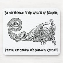 Dragon Ketchup 2 Mousemats
