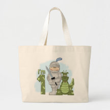 Dragon Knight 1st Birthday Tote Bag