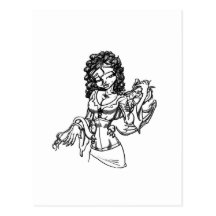 Dragon Lady Postcard