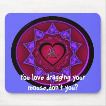 Dragon Love Mouse Mat