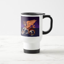 Dragon Mama with baby Travel Mug