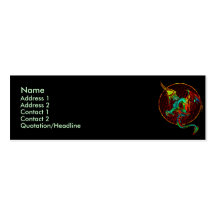Dragon Moon Profile Cards Business Cards