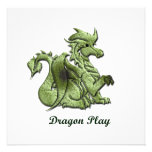 Dragon Play Invitation invitations