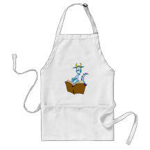 Dragon Reading Book Apron