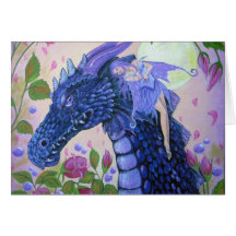 dragon tears by Lori Karels Greeting Cards