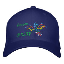 Dragon, VARSITY Embroidered Hats