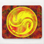 Dragon Yin Yang Mouse Mat
