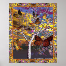 Dragoncats Butterfly Fantasy Posters