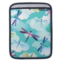 Dragonflies iPad Rickshaw Sleeve iPad Sleeve