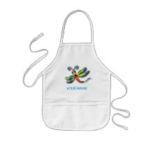 Dragonfly Paint Smock! Apron