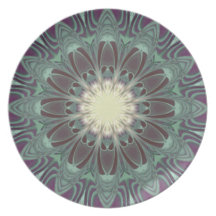 Dragonfly Wings Mandala Plate