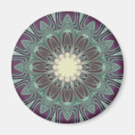 Dragonfly Wings Mandala Refrigerator Magnets