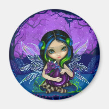 "Dragonling Garden II" Magnet