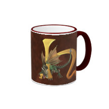 Dragonlore Initial H Coffee Mug