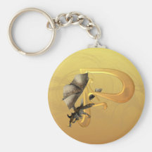Dragonlore Initial P Keychains