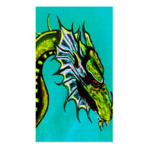 dragons business card template
