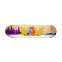 Dragons Crest Skateboard