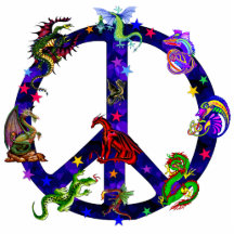 Dragons Of Peace Acrylic Cut Outs