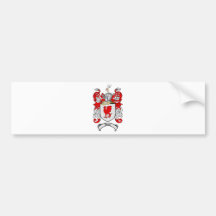 DRAKE FAMILY CREST -  DRAKE COAT OF ARMS BUMPER STICKERS