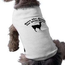 Drama Llama Dog Shirt
