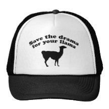 Drama Llama Mesh Hats