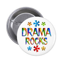 DRAMA ROCKS PIN
