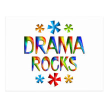 DRAMA ROCKS POST CARDS