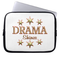 Drama Shines laptop sleeves