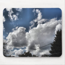 Dramatic Clouds Mousepads