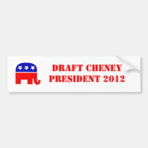 Draught   Cheney Bumper Stickers
