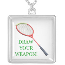 Draw Your Weapon Custom Necklace