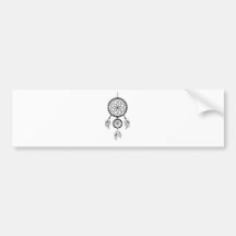 Dream catcher bumper sticker