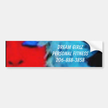 Dream Girlz Studio Designz Bumper Sticker