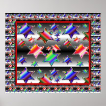 Dream Of Christmas Stars Posters