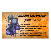 dream television ビジネスカードテンプレート