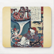 Dream Ukihashi by Utagawa,Toyokuni Ukiyoe Mousepad