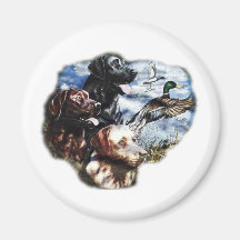 Dreaming of Duck Hunting Fridge Magnet