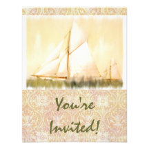 Dreaming Sails invitation