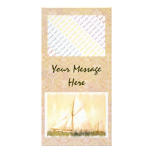 Dreaming Sails photocard Photo Card Template