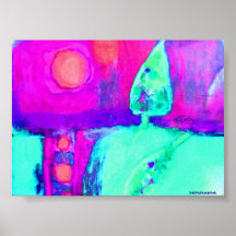 dreamlandscape turquoise posters