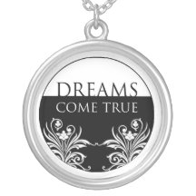 Dreams Come True - 3 Word Quote Necklace