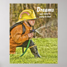 Dreams your never to young to start posters