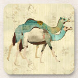 Dreamy Blue Camels Coaster