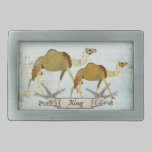 Dreamy Camels Belt Buckle belt buckles