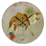 Dreamy Camels Wall Clock