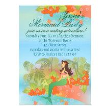 Dreamy Mermaid Invite