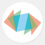 Dreiecke triangles runde sticker