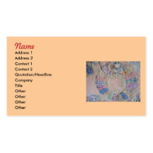 Dresden Plate Quilt Business Card
