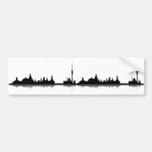 Dresden Skyline Aufkleber Autosticker