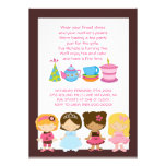 Dress-Up Birthday Tea Party Invitations